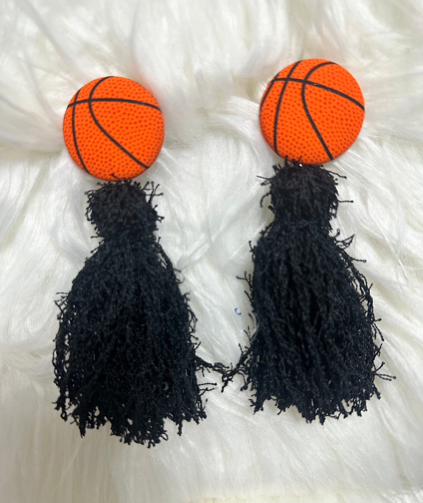 Basketball Black Fringe