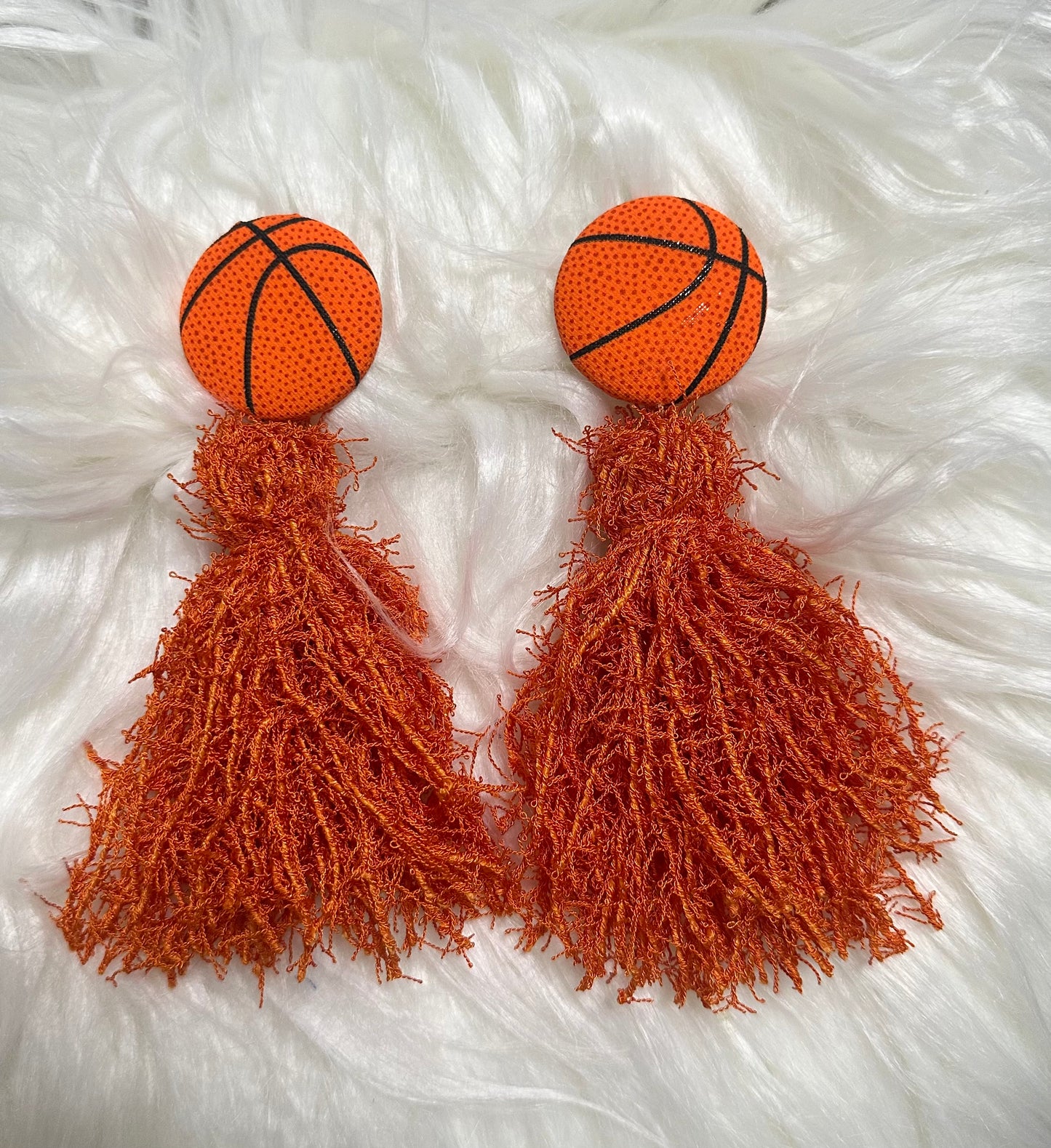 Basketball Orange Fringe