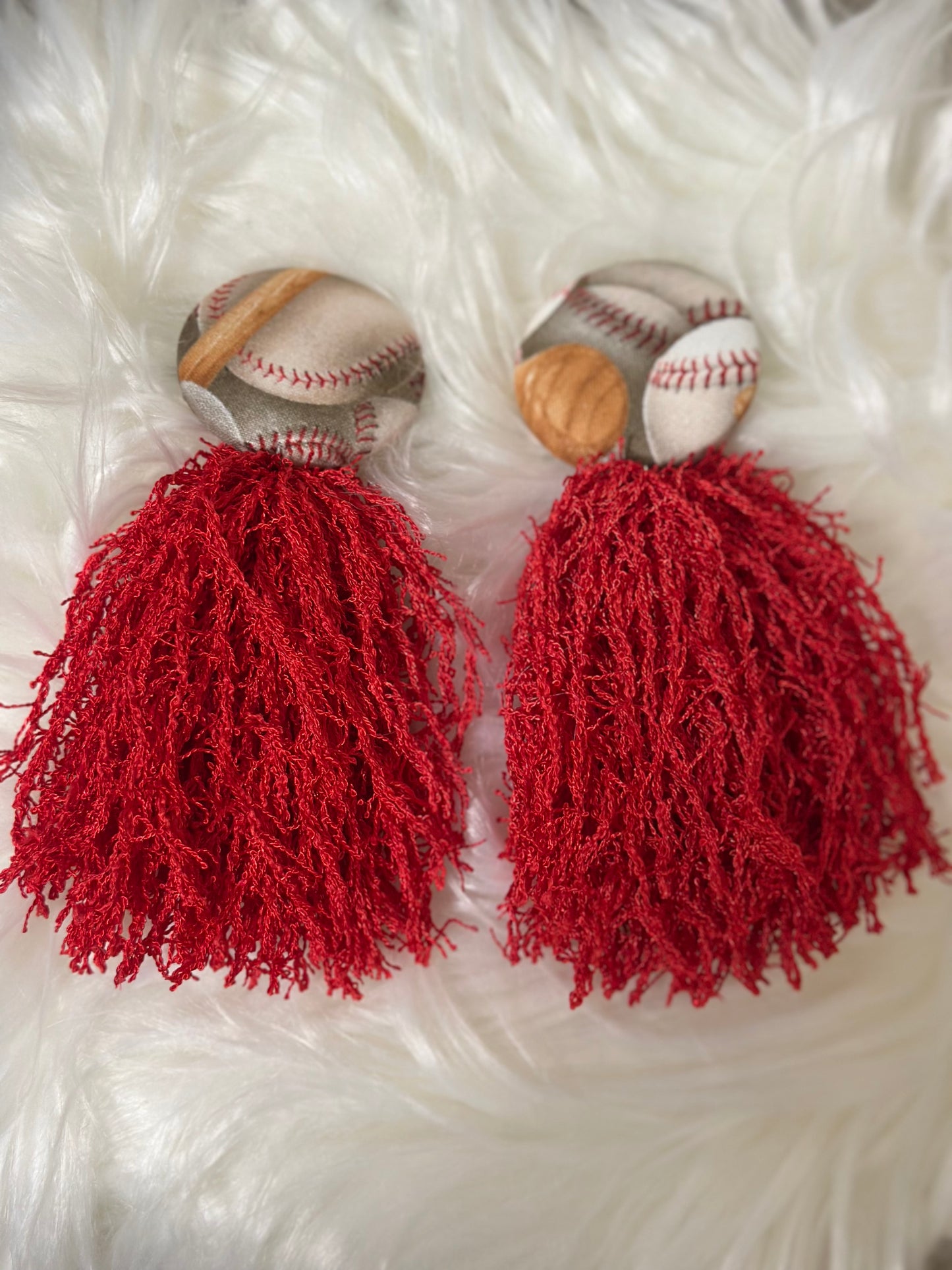 Baseball Red Fringe