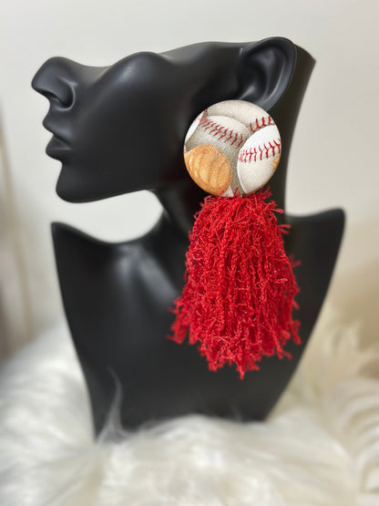 Baseball Red Fringe