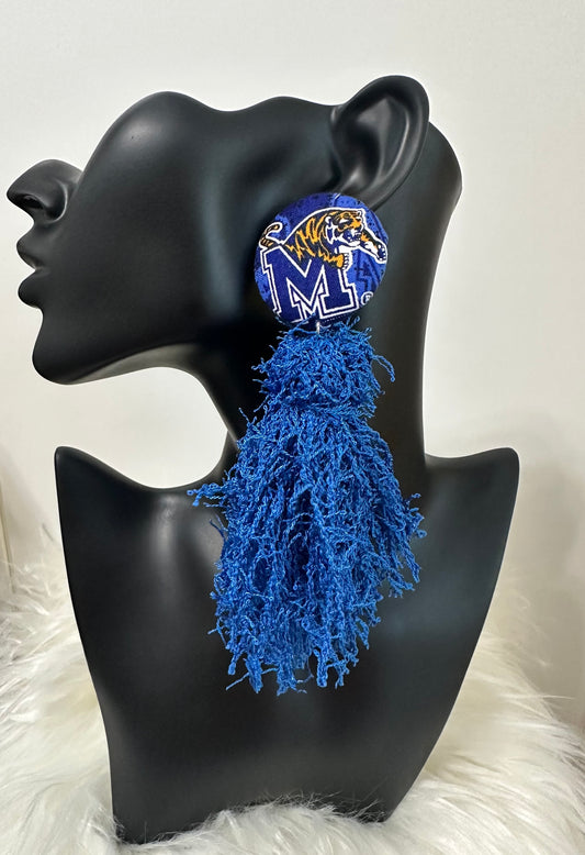 Tigers Blue Fringe
