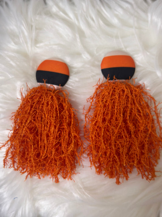 Black/Orange/White