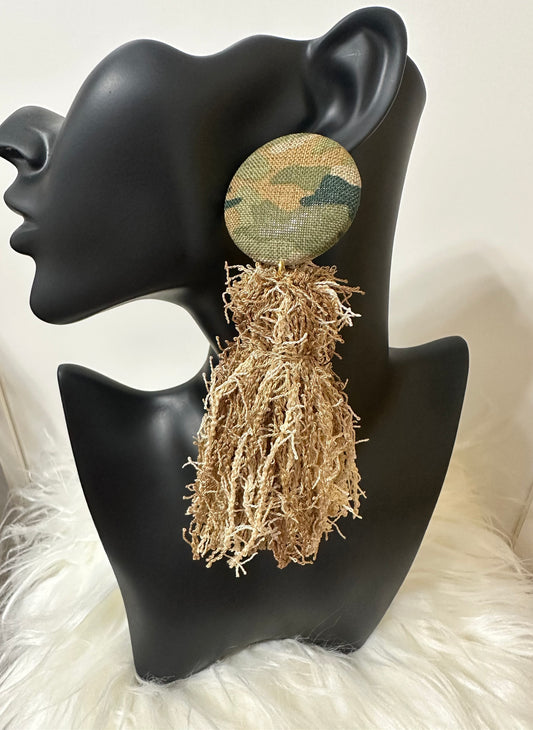 Camo Tan Fringe