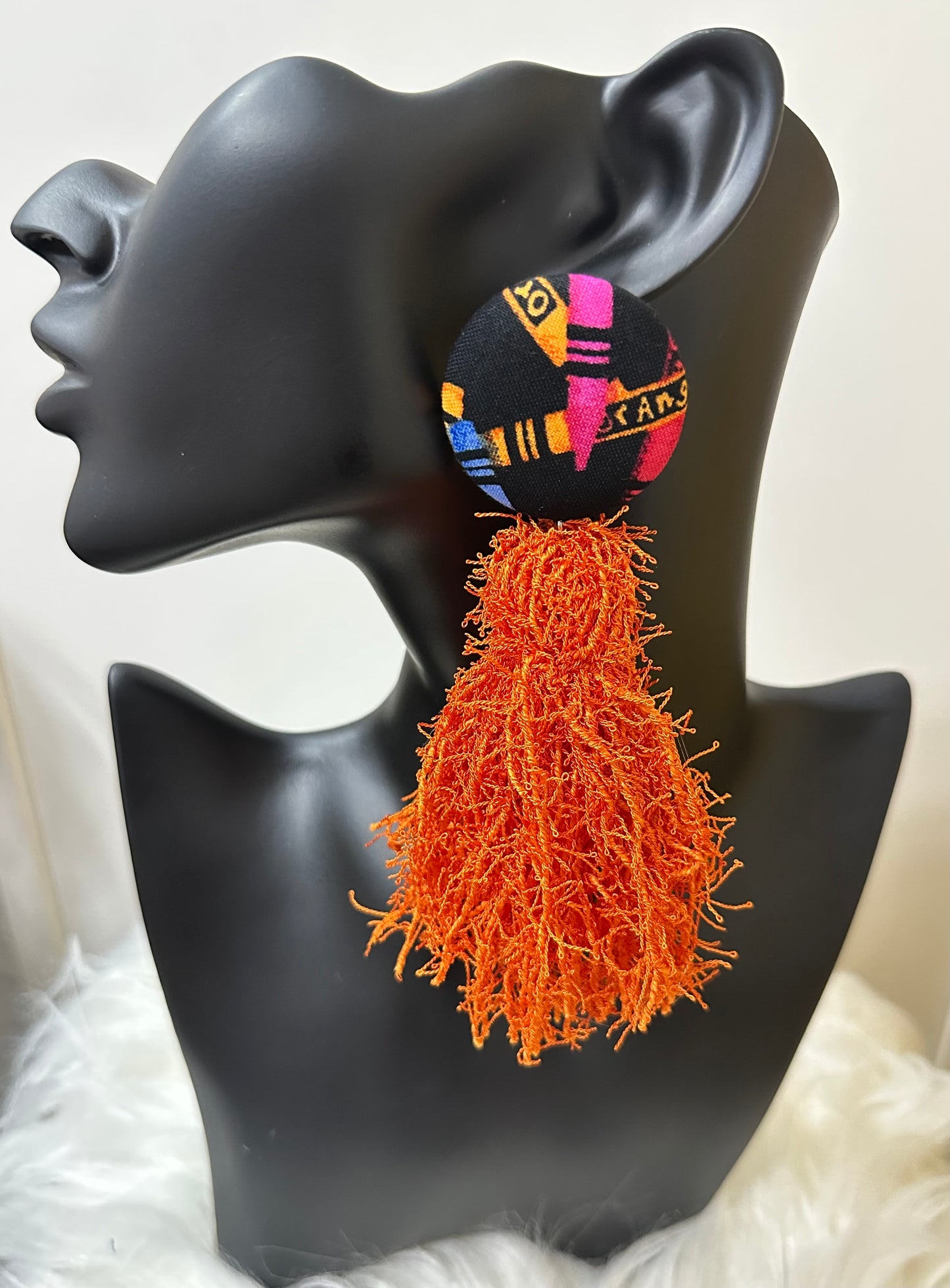Crayon Orange Fringe