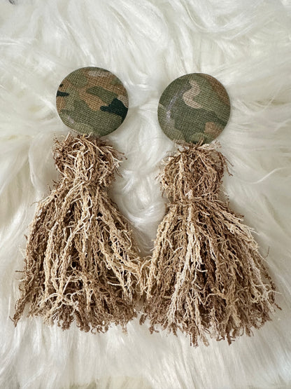 Camo Tan Fringe