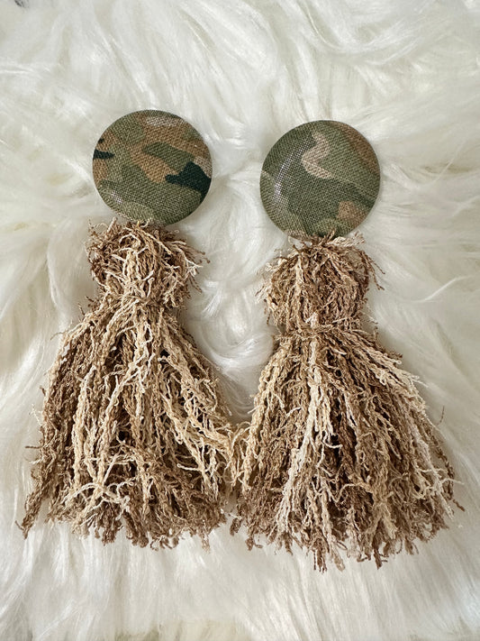 Camo Tan Fringe