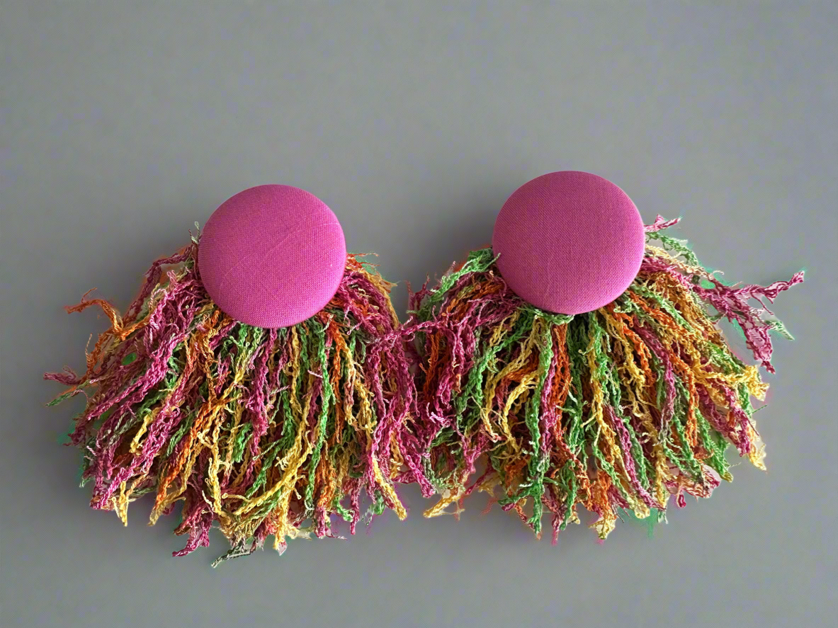 Pink Multi Fringe