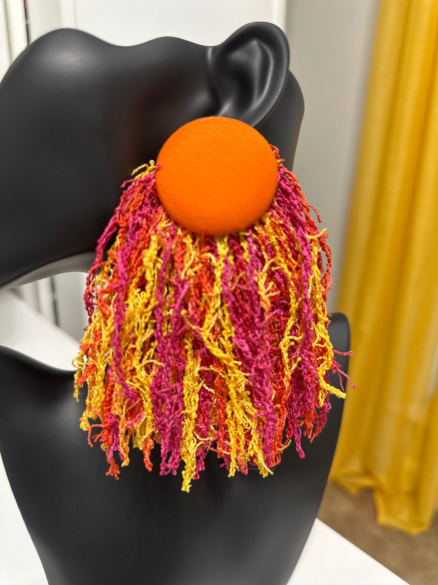 Orange Multi Fringe